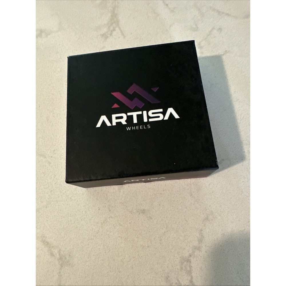 Artisa Wheels Anovia Center Cap Black Night Box 8011S OD-60 DD NEW IN BOX
